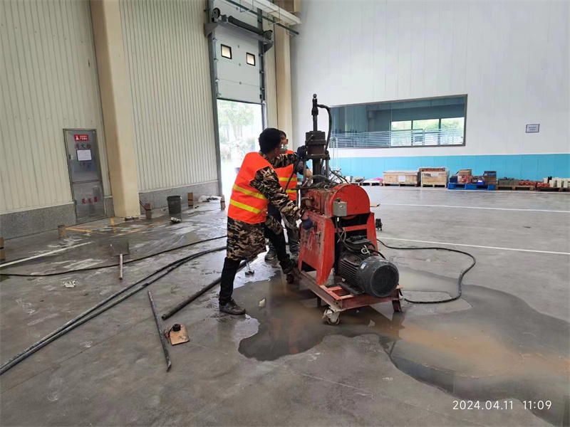 临洮厂房地面下沉塌陷注浆加固施工